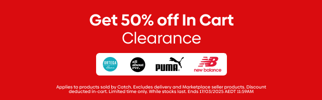 50% Off Clearance