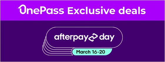 OnePass Exclusive AfterPay Deals