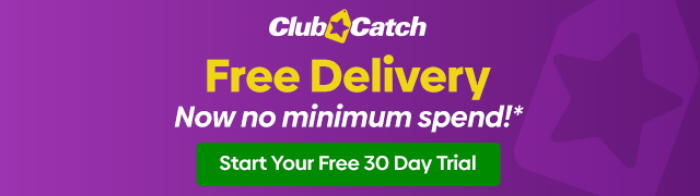 #Club Catch Members Get Free Delivery* Now no miminum spend - Start Your 30 Day Trial