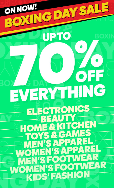 #Boxing Day Sale - Up To 70% OFF Everything