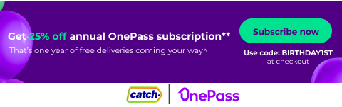 Get 25% off annual OnePass subscription** - Subscribe now