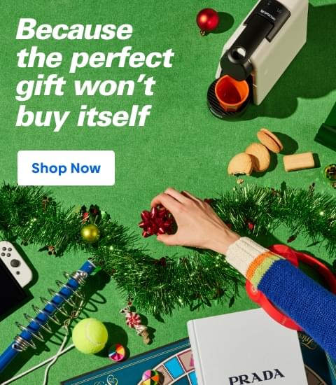 #Because the perfect gift won't buy itself - Shop Now