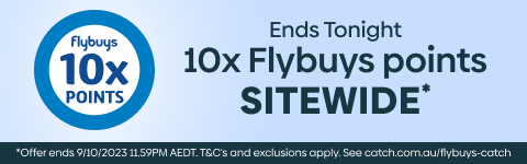 Get 10x Flybuys Points Sitewide - Ends Tonight - Shop Now!