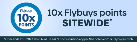 Get 10x Flybuys Points Sitewide - Shop Now!