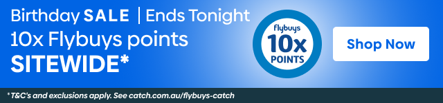 Catch Birthday Sale Ends Tonight - Get 10x Flybuys Points Sitewide!