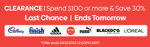 Spend & Save Clearance Ends Tomorrow - Shop Now!