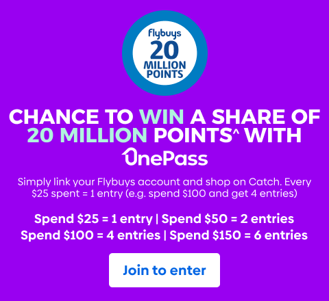 Sign up to OnePass & Shop for your chance to win!