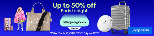 AfterPay Day Ends Tonight - Up to 50% Off - Shop Now