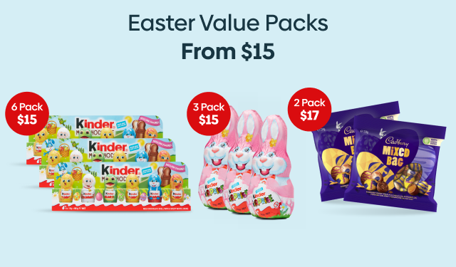 Easter Value Packs From $15