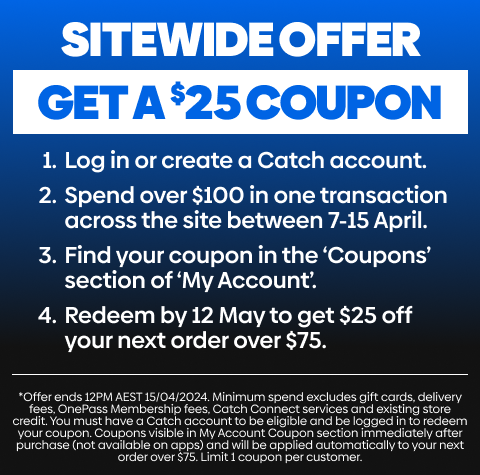 Site Wide Offer - Get a $25 Coupon