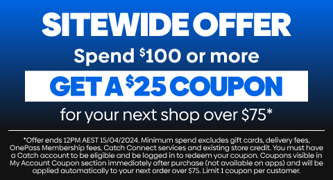 Spend $100 Get $25 coupon for next order over $75*