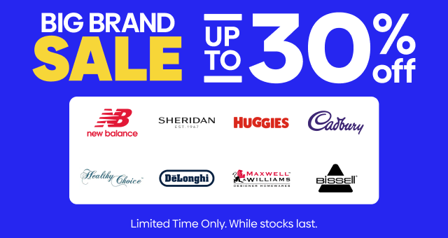 BIG BRAND SALE ON NOW up to 30% off