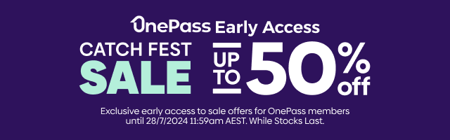 OnePass Early Access Catch Fest Sale - Up to 50% Off