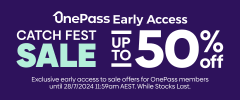 OnePass Early Access Catch Fest Sale - Up to 50% Off