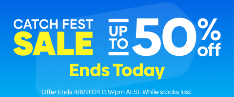 Catch Fest Sale - Up to 50% Off