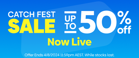 Catch Fest Sale - Up to 50% Off