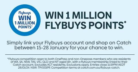 Your chance to win 1 Million Flybuys Points - Shop Now!