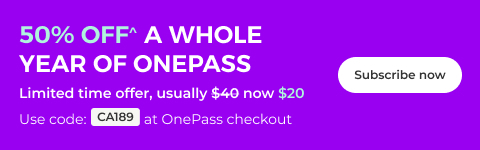 OnePass Membership Discount - Subscribe Now