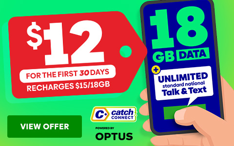 Catch Connect 30 Day Mobile Plan - 18GB