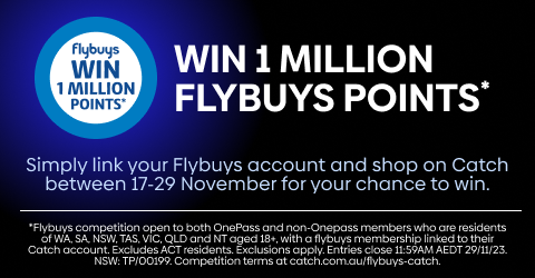 Your chance to win 1 Million Flybuys Points - Shop Now!