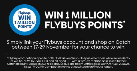 Your chance to win 1 Million Flybuys Points - Shop Now!