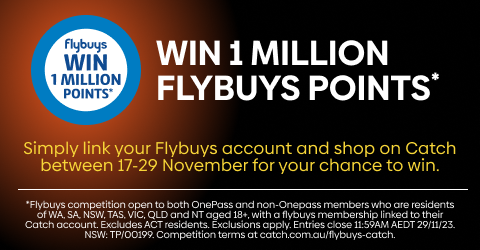 Your chance to win 1 Million Flybuys Points - Shop Now!