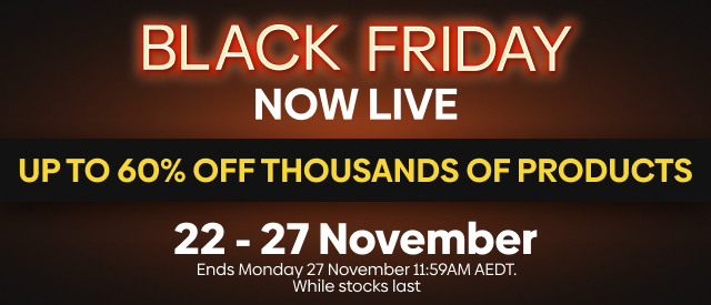 Catch Black Friday Sale Now Live 22 - 27 November