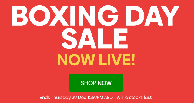 #Boxing Day Sale - Now Live! - Shop Now