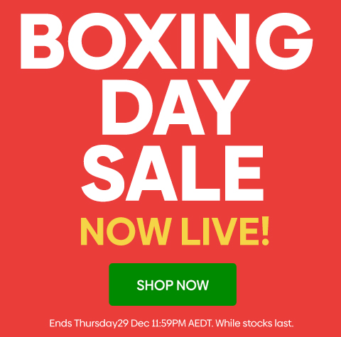 #Boxing Day Sale - Now Live! - Shop Now