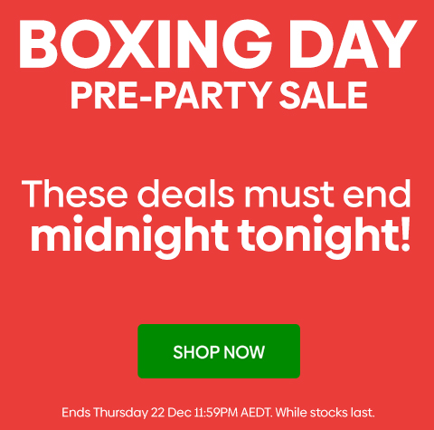 #Boxing Day Pre-Party Sale