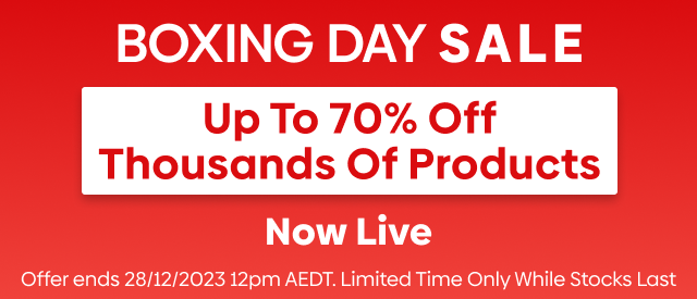 Boxing Day Sale On Now! Shop Now