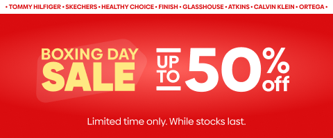 Boxing Day Sale - Up to 50% Off