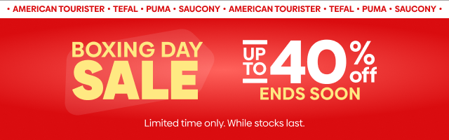 Boxing Day Sale - Ends Soon