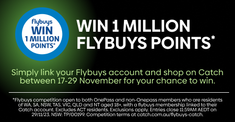 Your chance to win 1 Million Flybuys Points - Shop Now!