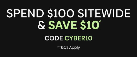 Spend $100 Sitewide & Save $10