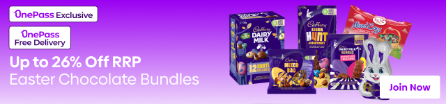 OnePass Exclusive Easter Choc Bundles - Join Now