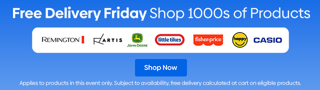 Free Delivery Friday - Shop Now