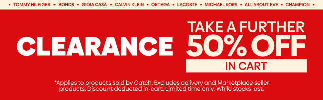 Further 50% Off Clearance