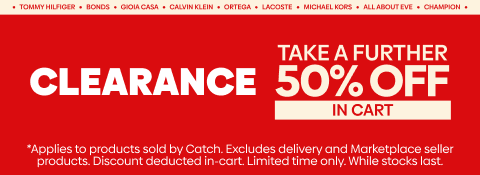 Further 50% Off Clearance