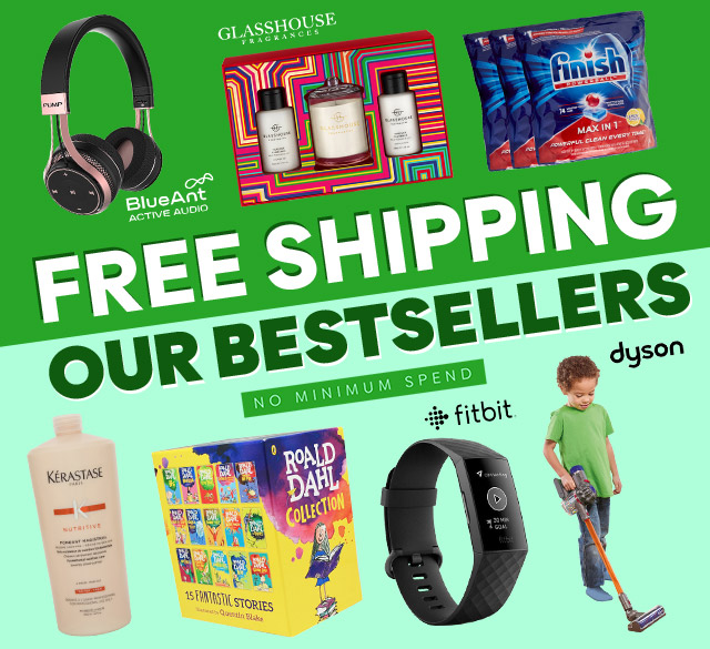 Free Shipping: Our Bestsellers - No Minimum Spend