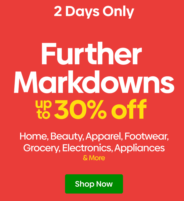 #Further Markdowns - Up to 30% Off - Shop Now