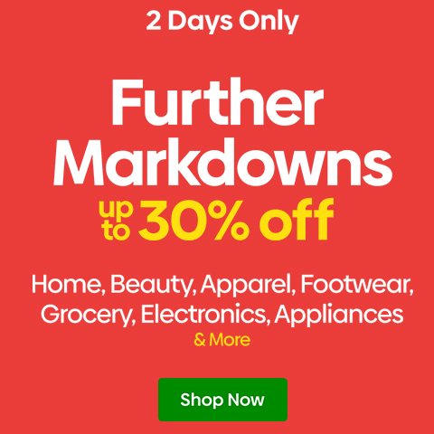 #Further Markdowns - Up to 30% Off - Shop Now