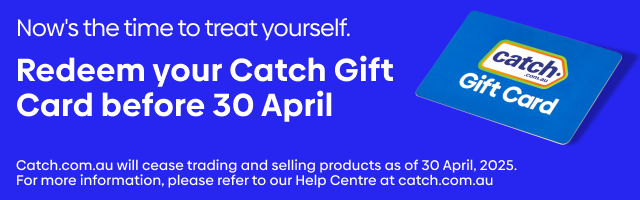 Redeem your Catch Gift Card before 30 April