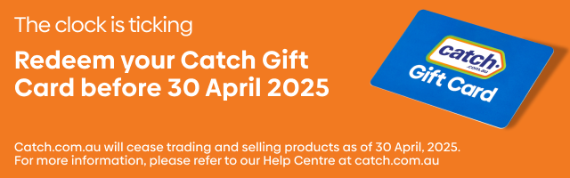 Redeem your Catch Gift Card before 30 April 2025