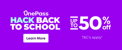 Hack Back to School - Up to 50% Off - Learn More