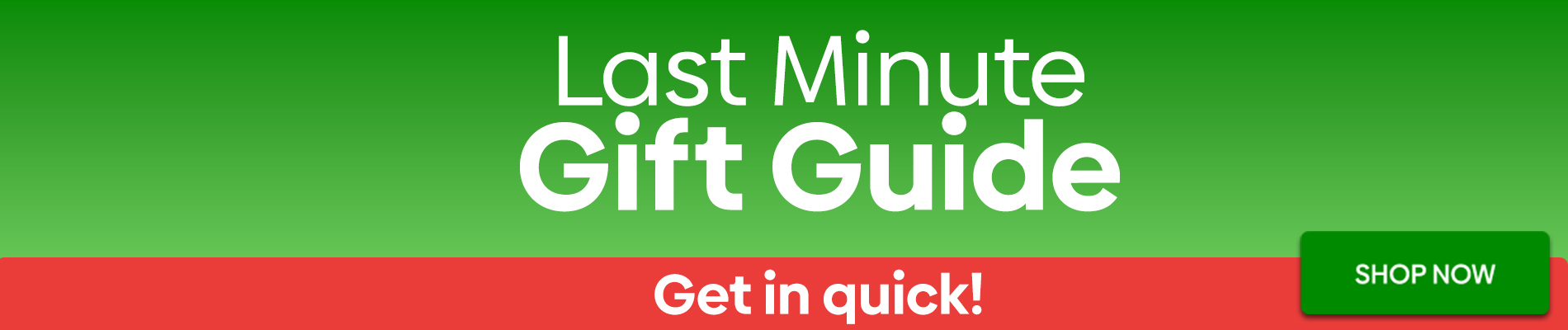 #Last Minute Xmas Gift Guide - Shop Now