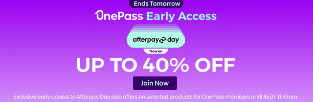 Save up to 40% off OnePass Early Access After Pay Day