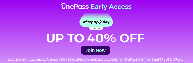 Save up to 40% off OnePass Early Access After Pay Day
