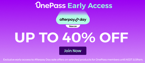Save up to 40% off OnePass Early Access After Pay Day