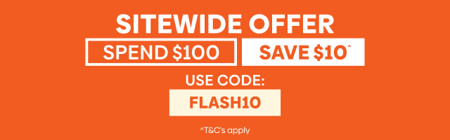 Sitewide Offer Spend $100 & Save $10